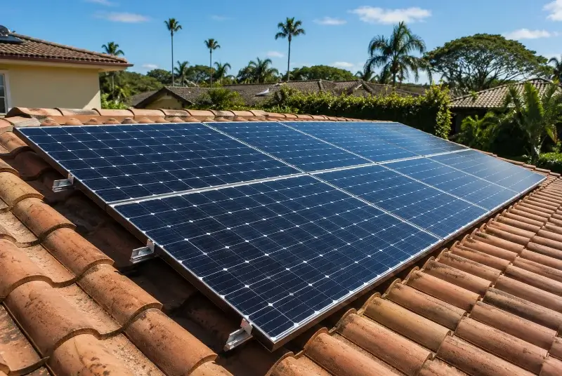 Installation de panneaux solaires à Saint-Germain-de-Longue-Chaume
